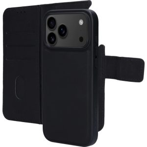 Mobiparts Leather 2 in 1 Wallet Case Apple iPhone 17 Pro Max Black