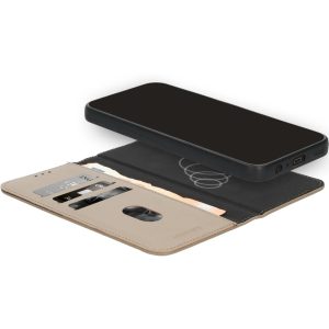 Mobiparts Leather 2 in 1 Wallet Case Samsung Galaxy S26 Taupe