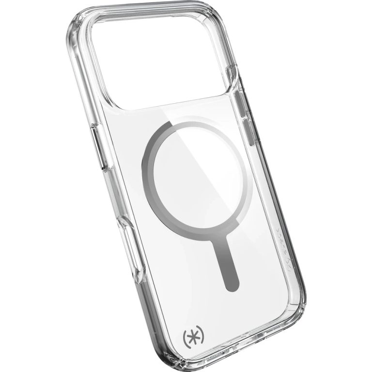 Speck Presidio Perfect Clear + MS Apple iPhone 17 Pro Clear - with Microban