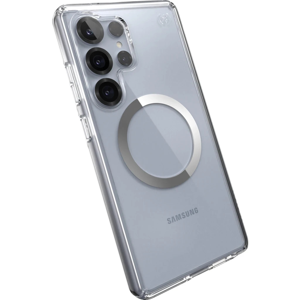 Speck Presidio2 Clear + Magnet Samsung Galaxy S25 Ultra - with Microban